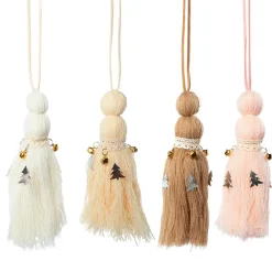 Tassel Ornament, 9″