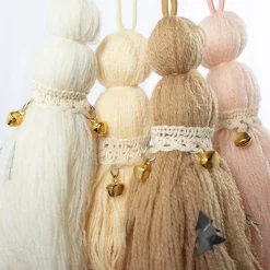 Tassel Ornament, 9″