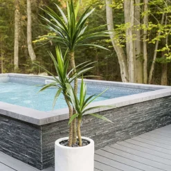 Three-trunk yucca artificial outdoor plant, 60"