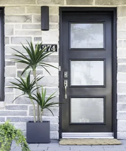 Three-trunk yucca artificial outdoor plant, 60