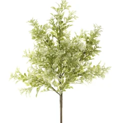 Tige de buis vert pâle artificiel, 18,5″