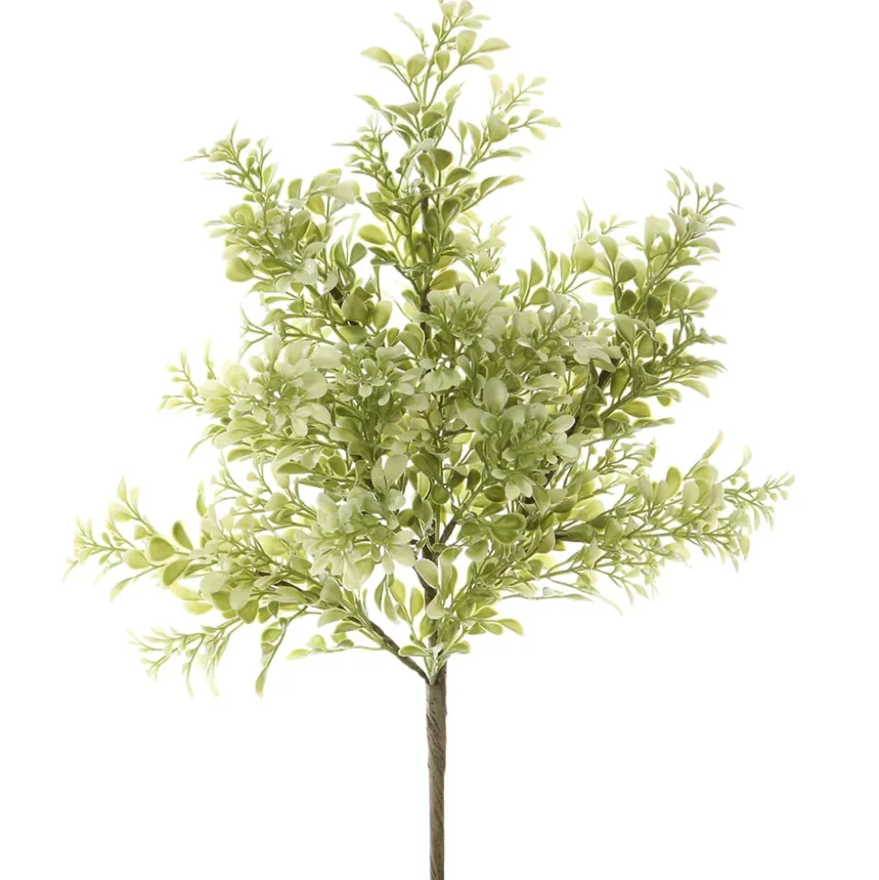 Tige de buis vert pâle artificiel, 18,5″