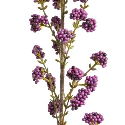 Tige de callicarpa mauve artificiel, 47″