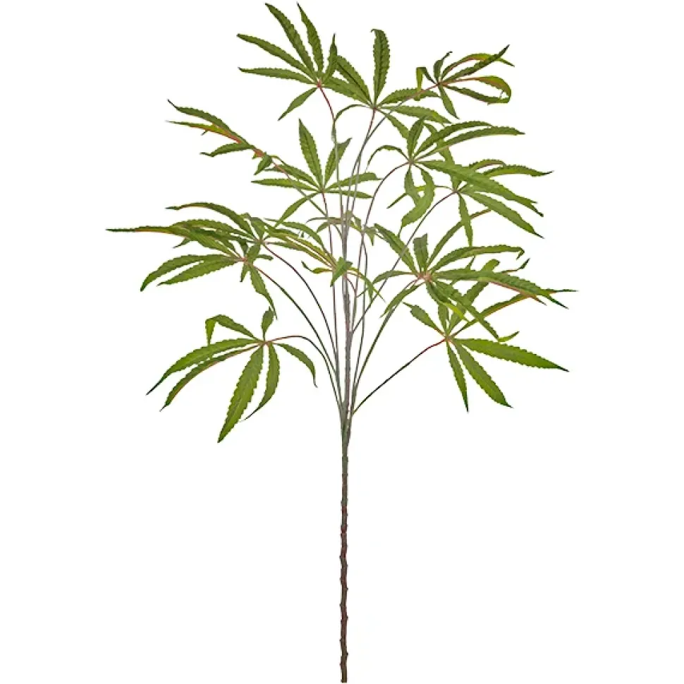 Tige de cannabis artificiel 50″