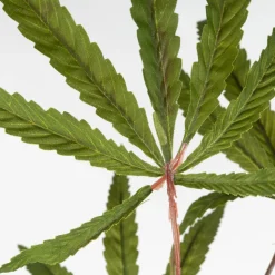 Tige de cannabis artificiel 50″