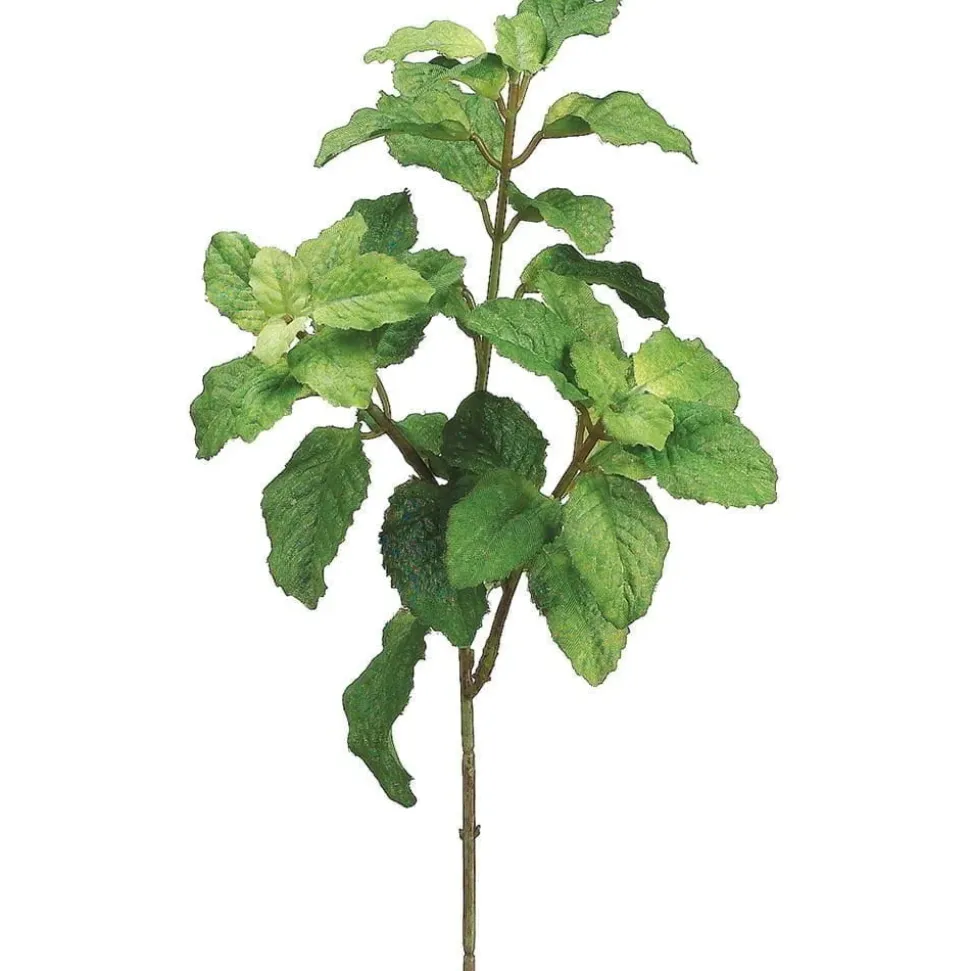 Tige de menthe artificielle, 10″