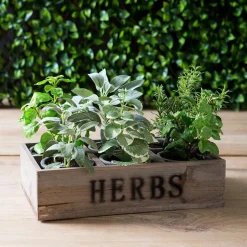 Tige de menthe artificielle, 10″