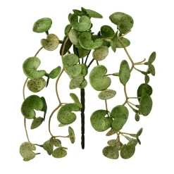 Tige de pilea artificiel au toucher réel, 16″