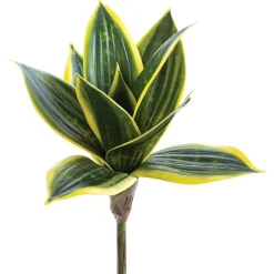 Tige de sansevieria nain artificiel, 9″