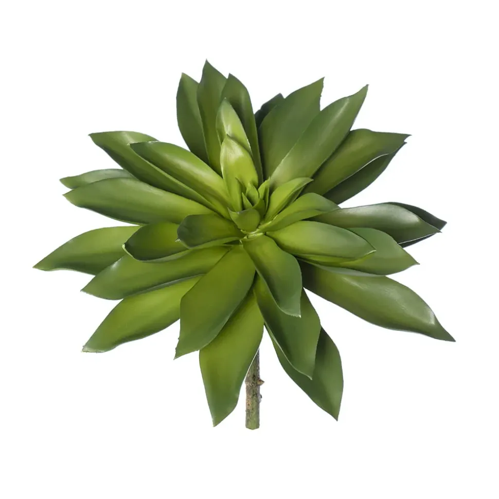 Tige de succulente verte artificielle, 12″