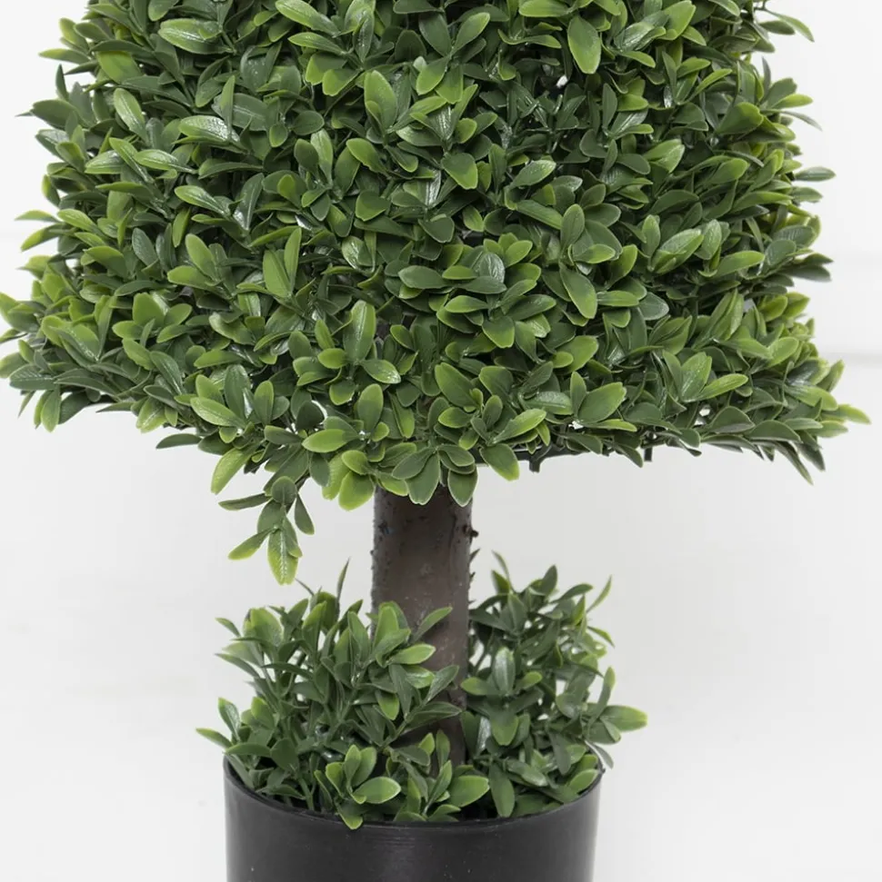 Topiaire de buis artificiel extérieur, 29″