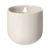 White ceramic wall pot