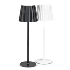 White cordless dimmable LED table lamp, 15