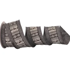 Wool scandinavian ribbon, 30′ x 4″