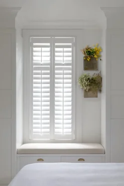 Yellow mimosa wall arrangement