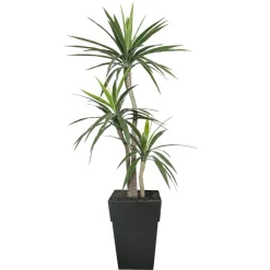 Yucca artificiel extérieur en pot, 65″